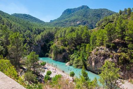From Valencia: Montanejos Thermal Springs, Hiking or Rafting