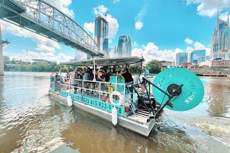 Downtown Nashville Pedal Pontoon Boat Cruise