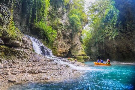 Prometheus Cave, Okatse Canyon & Martvili Canyon from Kutaisi