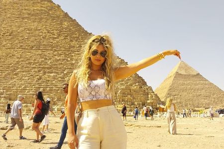 Giza Pyramids, Camel Ride, ATV and Shopping Tour w/ Dinner Cruise