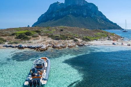 Tour with aperitif-lunch in the Marine Park of Tavolara and Molara 8 hours