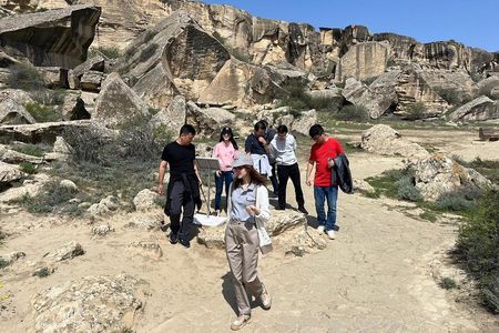 Qobustan - Absheron, Mud Volcanoes, Ateshgah, Yanardag Day Tour