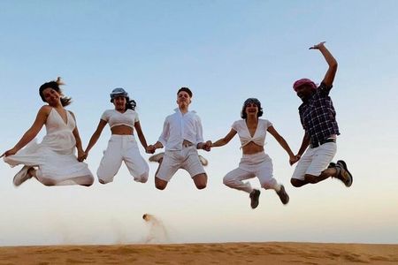 Desert Safari Tour with Camel Ride and BBQ Dinner in VIP Camp
