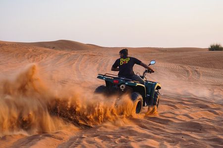 Dubai Evening Desert Safari, Quad Biking, Live Shows & BBQ Dinner