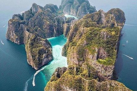 Premium Phi Phi, bamboo island tour Speed Catamaran 