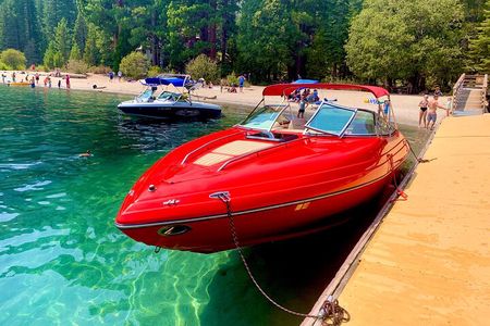  Private Boat Charter Emerald Bay in the Grateful Red