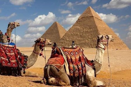 day tour to Giza pyramids& Saqqara & Memphis & Dahshour & lunch