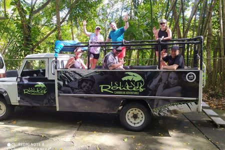 Jeep & Zipline Adventure in St. Lucia