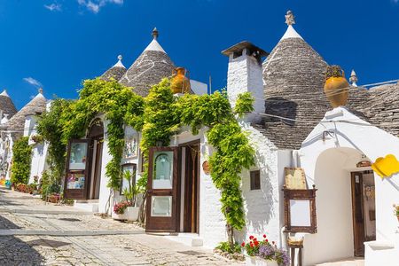 Alberobello, Castellana Caves and Polignano Guided Tour from Bari