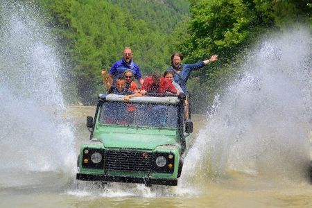 Antalya Rafting, Jeep Safari, Zipline, Buggy Safari Combo Tour