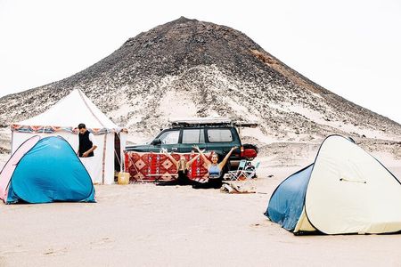 Egypt Magic Black and White Desert