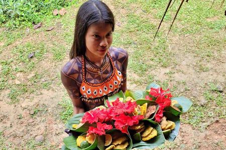 Embera Village Day Tour, Chagres River & Waterfalls + Lunch, Fruits & Water