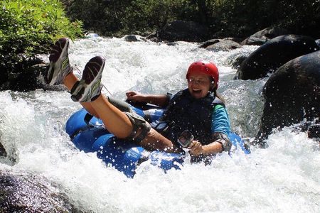 La Leona Waterfall Hike and River Tubing
