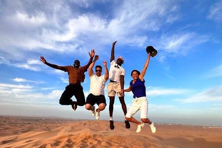 Dubai Evening Desert Safari with Dinner, Camel Ride and Show