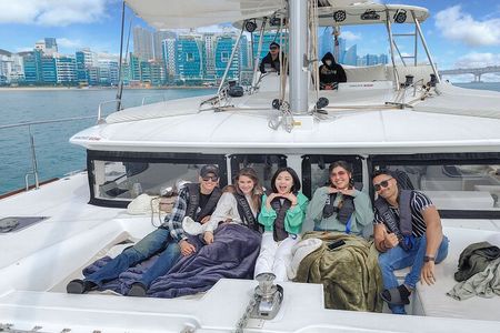 Busan Bliss: Panoramic Yacht & Urban Exploration with Sky Capsule