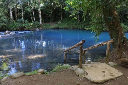 From La Fortuna: Private Río Celeste Waterfall and Tubing Tour.