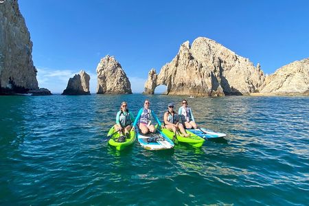 Kayak or Paddle Board & Snorkel to the Arch with Photos included