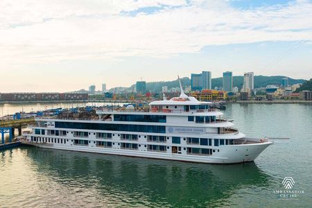 Ambassador Cruise The Largest Day Cruise in Halong Bay