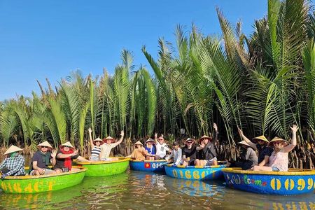 Vietnamese Cooking Class in Cam Thanh Coconut Forest & Basketboat