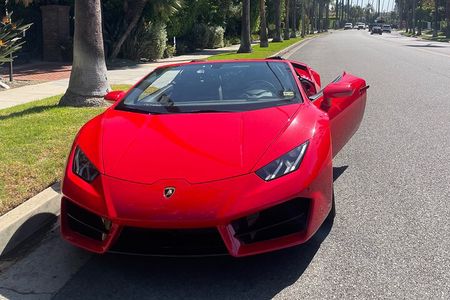 Lamborghini Drive from Hollywood to Sunset Blvd