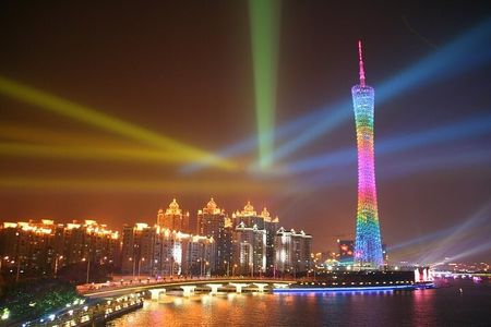 Canton Tower and Pearl River Cruise Guangzhou Private Night Tour