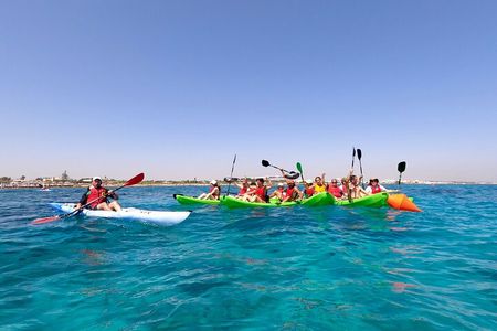 Kayak and canoe tour to Roca Vecchia and La Grotta della Poesia