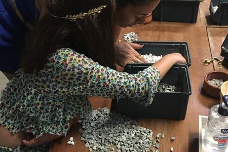 Make your own Athenian Mosaic art piece souvenir to take home in just 3 hours!