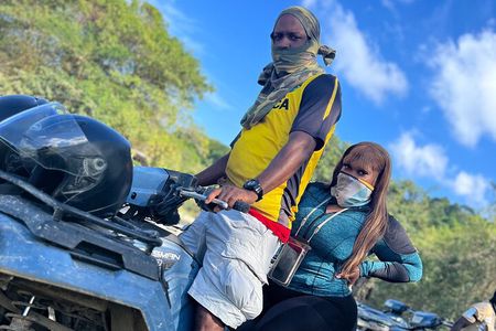 ATV & Bamboo Rafting With Limestone Foot Massage.
