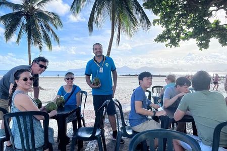 10-hour beach tour Santos: Shared Full-Day with Tickets & Lunch