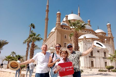The Civilization Museum, Old Cairo and Mohamed Ali Mosque Day tour from Cairo.