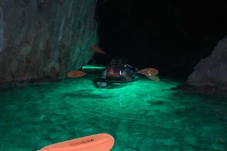Night Kayaking with Liquid Glow
