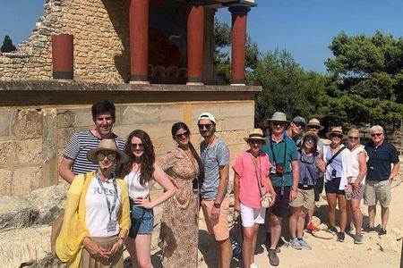 Knossos palace (tour Guide+Transfer+Ticket)