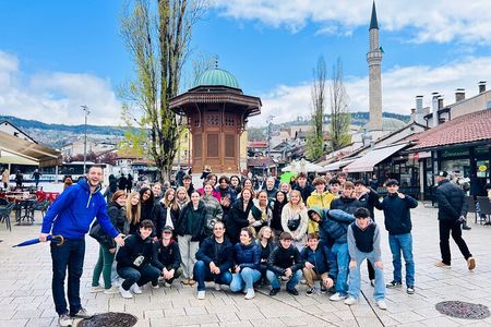 PROFESSIONAL SARAJEVO WALKING TOUR - With guide who guided STING!