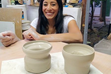 Playing and Creating with Clay 3 Hours Pottery Class