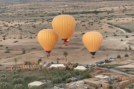 Hot Air Balloon Flight over Marrakech with Berber Breakfast