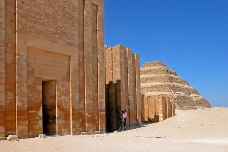 Giza Pyramids and Sphinx and Saqara