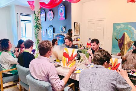 A Sip and Paint Experience in San Francisco