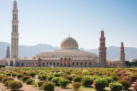 Private Half-Day Tour to Grand Mosque-Nakhal Fort and Hotspring