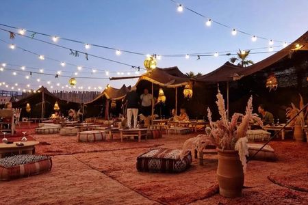 Marrakech: Magical Agafay Dinner, Music & Fire Show