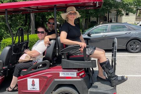 Eureka Rocket: Eureka Springs City Tour by Golf Cart