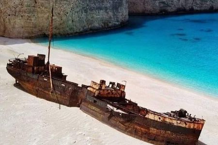 Zakynthos Blue Caves and Navagio bay