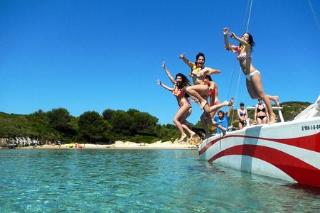 Half-day Catamaran Tour from Fornells, Menorca