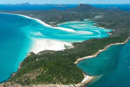 Whitehaven From Above - 30 minute Whitsunday Helicopter Tour 