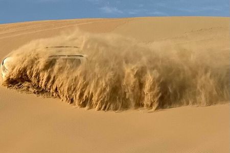 Abu Dhabi Desert Safari –4x4 Adventure, Sandboarding & Camel Ride