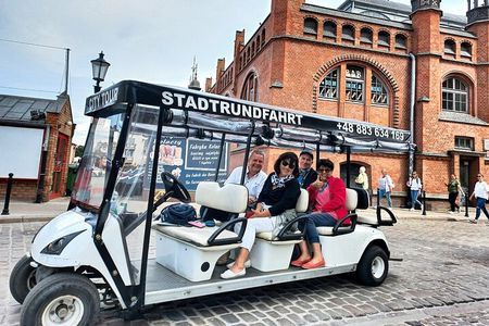 Gdańsk: City Sightseeing Tour by Buggy/Golf Cart LIVE GUIDED 1H
