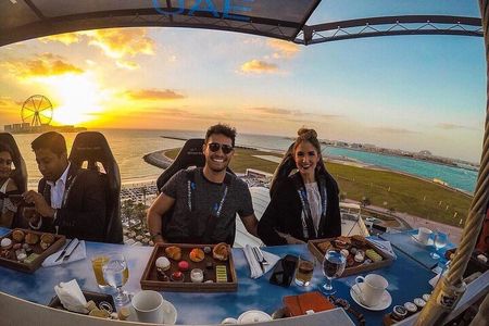 Dinner in the Sky – Dubai’s Most Thrilling Gourmet Experience