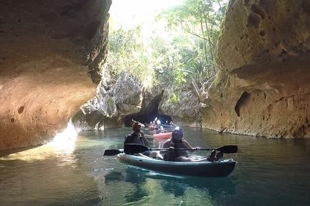 Cave Kayaking and Jungle Zip line Adventures 