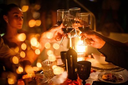 Riviera Maya: 3 hours Romantic Dinner in 43' Yacht Azimut