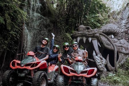 Adventure Amazing ATV Quad Bike with Waterfall include Lunch