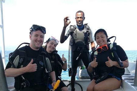 Two Tank Dive in Montego Bay w/Certified Divers